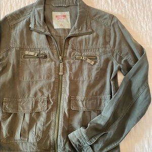 Green Utility Jacket Size XS